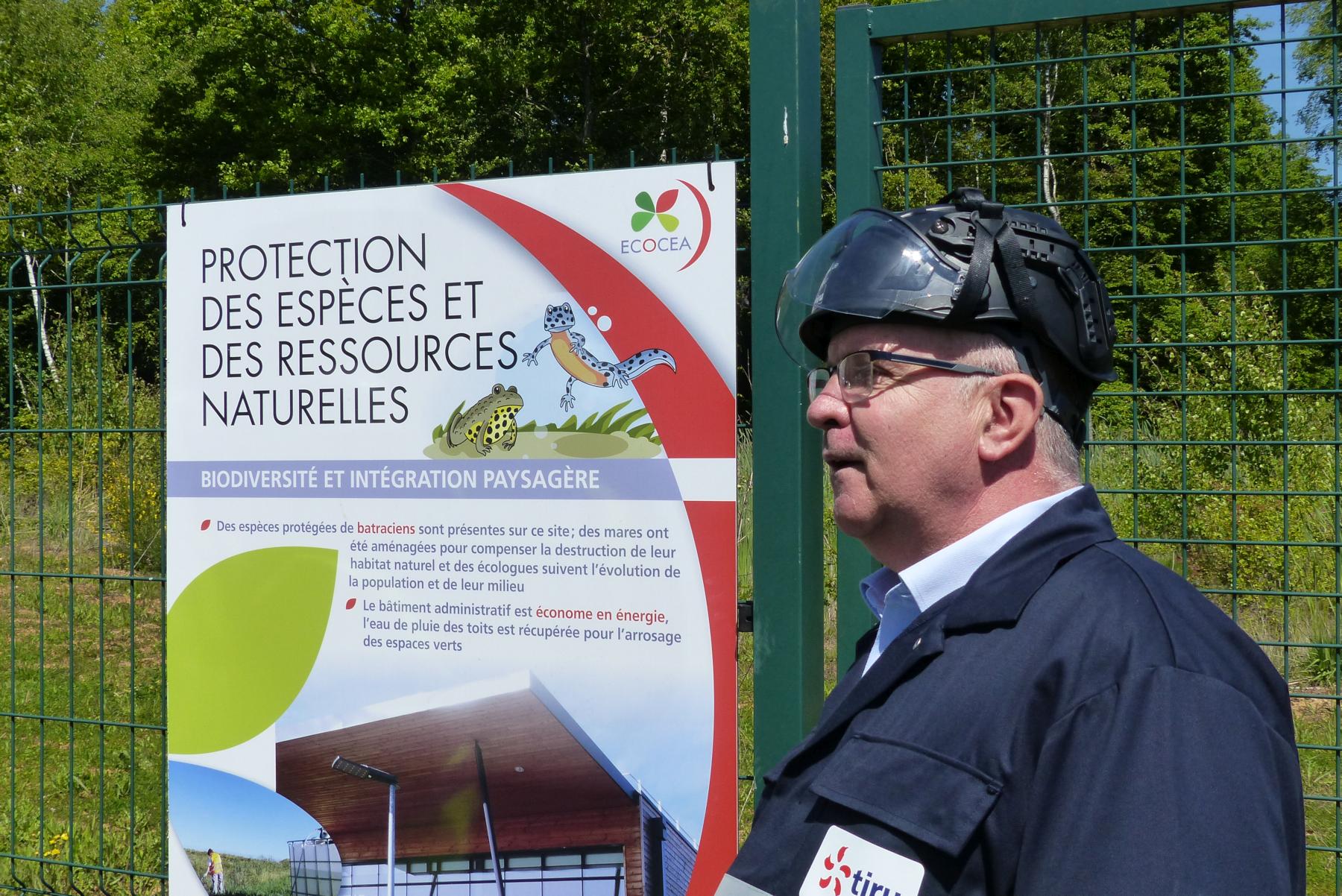Chagny (71), usine de tri-m&eacute;thanisation-compostage, mise en &oelig;uvre par les collectivit&eacute;s locales (Smet 71), construite et exploit&eacute;e par Tiru (filiale d&rsquo;EDF) 