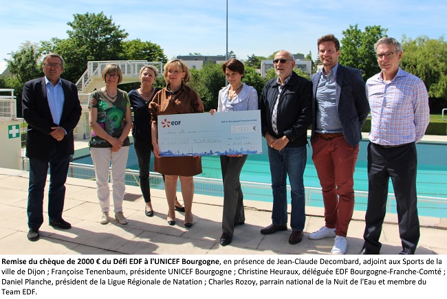 La Nuit de l&rsquo;Eau, EDF UNICEF 
