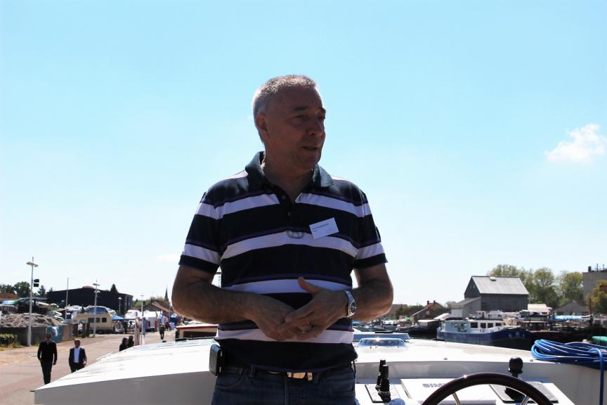 le port fluvial de Saint-Jean-de-Losne 