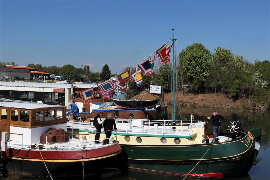 le port fluvial de Saint-Jean-de-Losne 