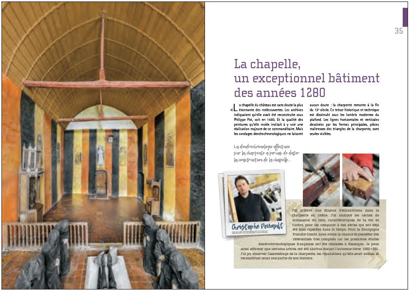 Le ch&acirc;teau de Ch&acirc;teauneuf en Auxois - Album de d&eacute;couvertes
