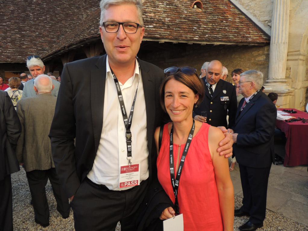 Conseil D&eacute;partemental de la C&ocirc;te-d'Or. La r&eacute;union des maires au Clos Vougeot