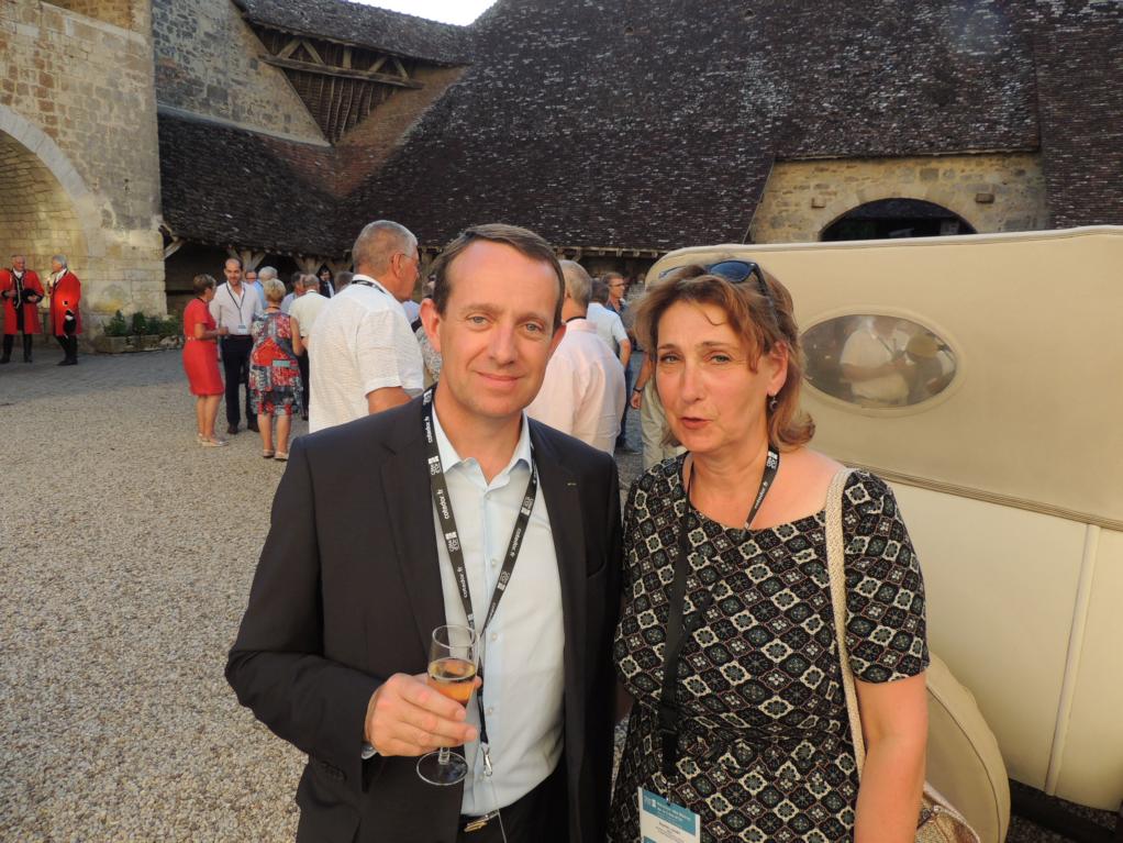 Conseil D&eacute;partemental de la C&ocirc;te-d'Or. La r&eacute;union des maires au Clos Vougeot
