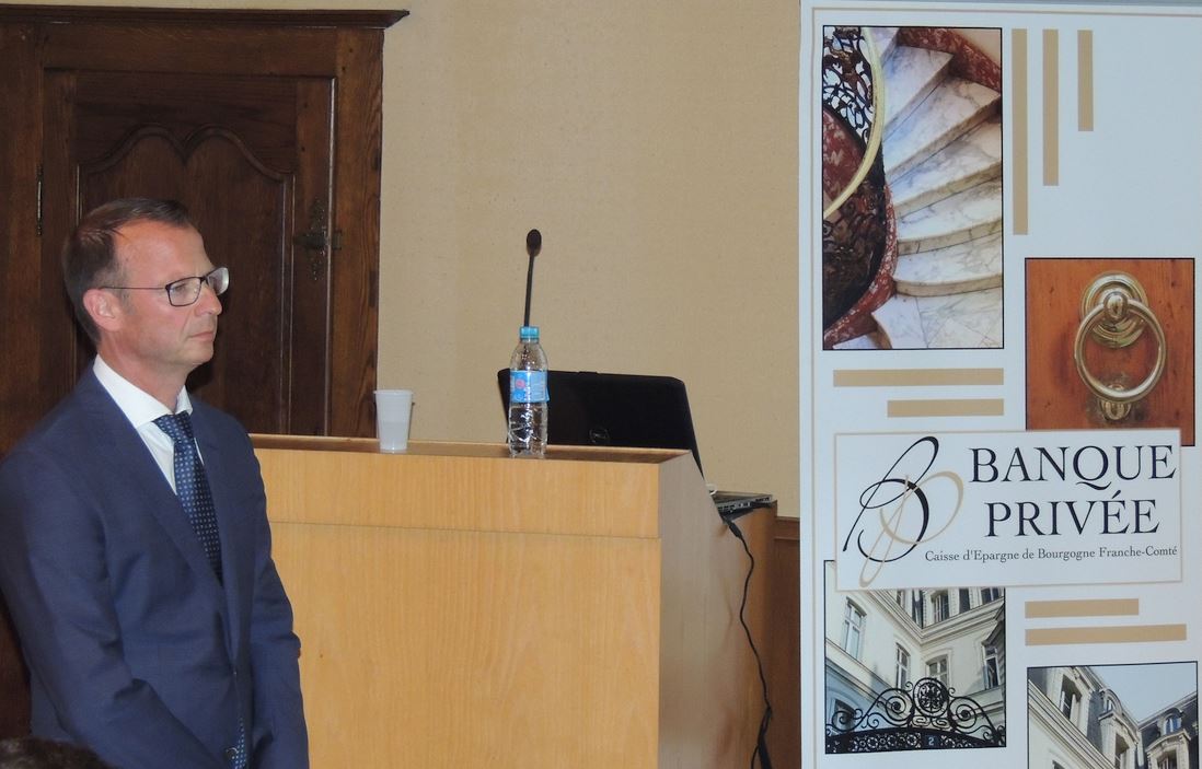 Patrick Chamouton, directeur de la Banque priv&eacute;e de la CEBFC
