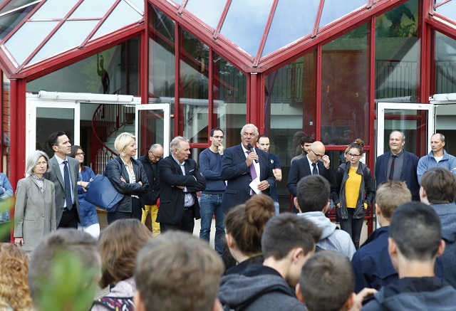 Coll&egrave;ges : Fran&ccedil;ois Sauvadet aussi fait sa rentr&eacute;e !