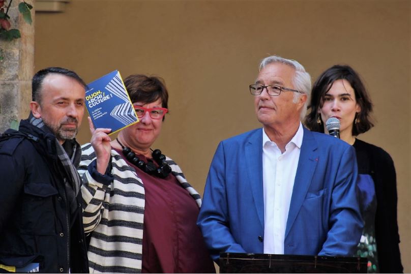 Lors de la pr&eacute;sentation de la saison 2017/2018 des mus&eacute;es de la ville.