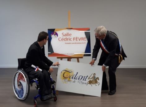 Talant a inaugur&eacute; la salle C&eacute;dric F&egrave;vre