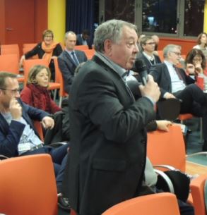 Georges Grenier, pr&eacute;sident de la F&eacute;d&eacute;ration nationale des transports routiers