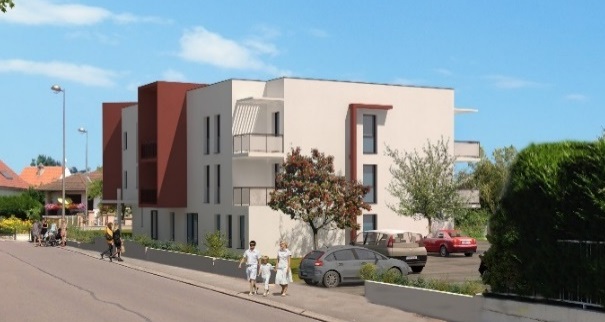 20 logements familiaux seront mis en service d&egrave;s 2019, &agrave; l&rsquo;angle du Faubourg-Saint-Martin et du Faubourg Saint-Nicolas &agrave; Fontaine-l&egrave;s-Dijon