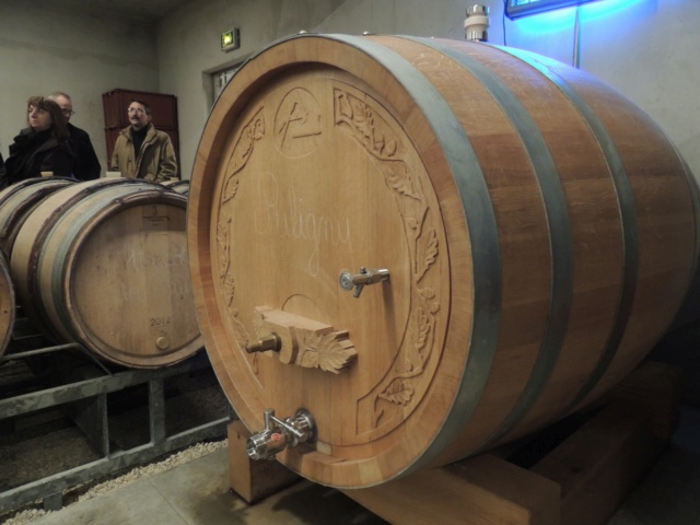 Visite de la Cuverie : Explication technique de la Cuverie par Sylvain Bujon, Directeur du Domaine