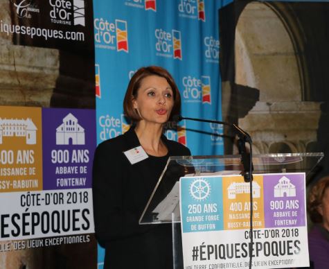 Marie-Claire BONNET-VALLET, Pr&eacute;sidente de C&ocirc;te-d&rsquo;Or Tourisme