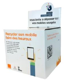 L&rsquo;Association des Maires Ruraux de C&ocirc;te-d&rsquo;Or et Orange s&rsquo;associent pour collecter et recycler les t&eacute;l&eacute;phones mobiles usag&eacute;s.