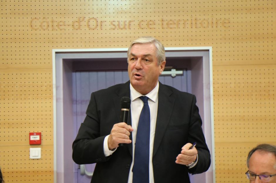 Fran&ccedil;ois Sauvadet. L'action du Conseil D&eacute;partemental dans le canton d'Is-sur-Tille
