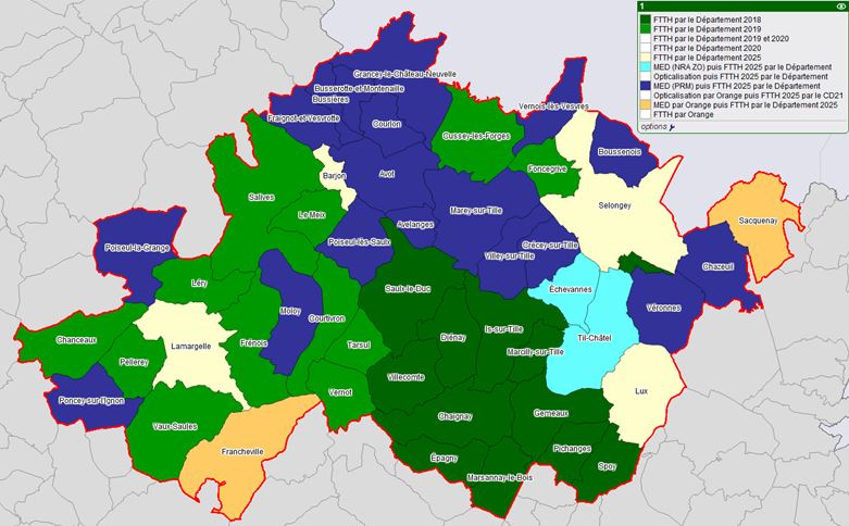 Observatoire des Territoires du CD 21