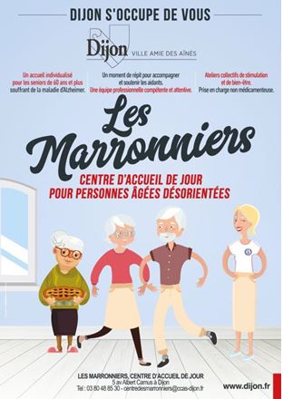 Dijon-CCAS centre d'accueil de jour &laquo; Les Marronniers &raquo;