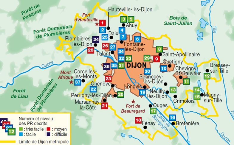 3&egrave;me &eacute;dition du Topoguide : Dijon m&eacute;tropole&hellip;&agrave; pied&reg;