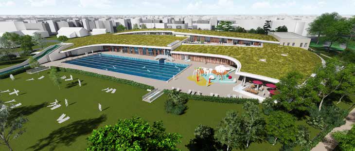  la future piscine du Carroussel de Dijon