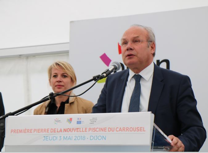 Future piscine du Carroussel de Dijon 2018