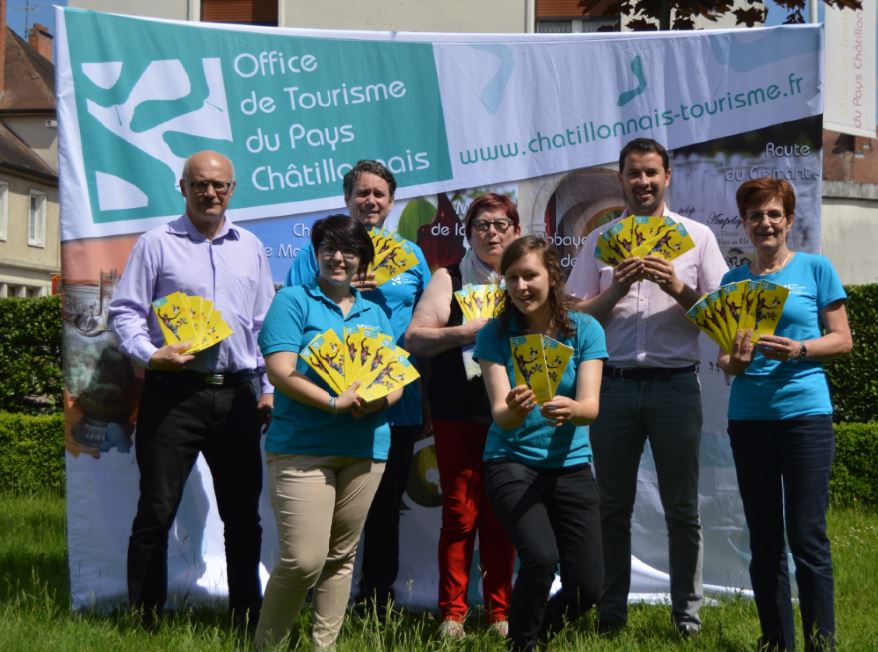 L'&eacute;quipe de l&rsquo;Office de tourisme du Pays Ch&acirc;tillonnais :