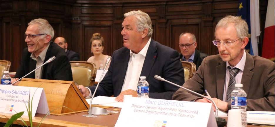 Fran&ccedil;ois SAUVADET, Pr&eacute;sident du Conseil D&eacute;partemental de la C&ocirc;te-d&rsquo;Or