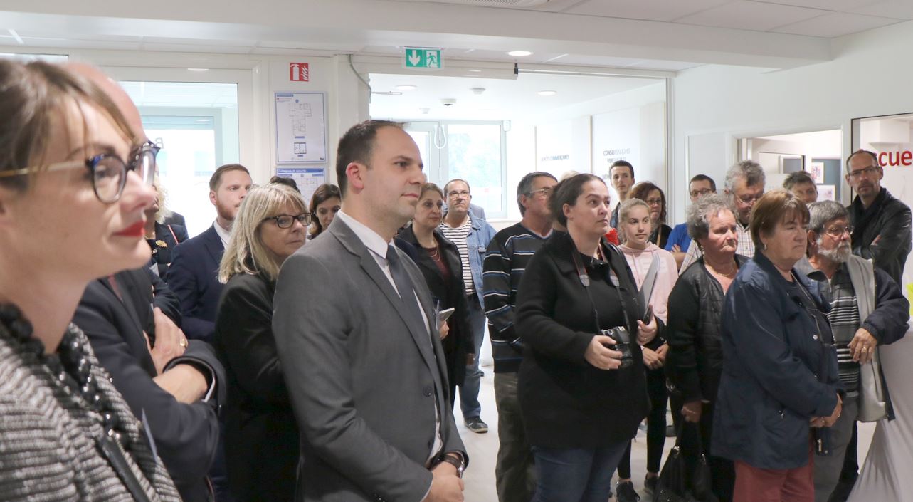 La Caisse d'Epargne de Bourgogne Franche-Comt&eacute; inaugure son agence d'Auxonne