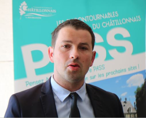 J&eacute;r&eacute;mie Brigand, Pr&eacute;sident de la Communaut&eacute; de communes du Pays Ch&acirc;tillonnais