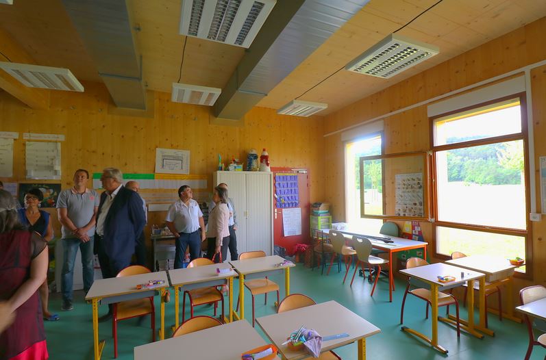 Fran&ccedil;ois Sauvadet, Pr&eacute;sident du Conseil D&eacute;partemental de la C&ocirc;te-d'Or - P&ocirc;le scolaire Jean Ferrat