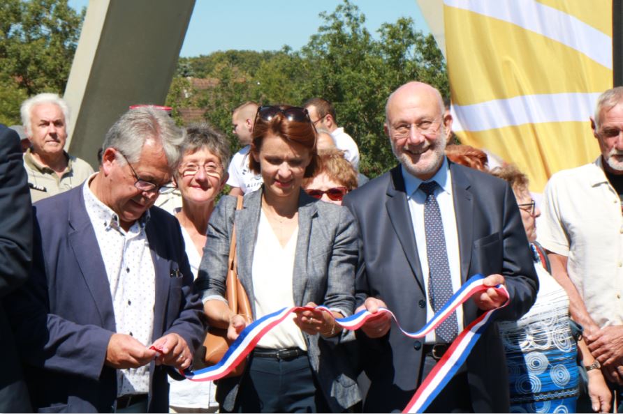 Le pont Camille Baudry de Lamarche-sur-Sa&ocirc;ne