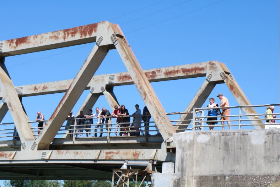 Le pont Camille Baudry de Lamarche-sur-Sa&ocirc;ne