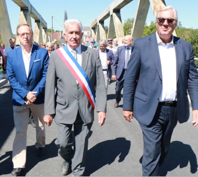 Alain Brancourt, maire de Lamarche-sur-Sa&ocirc;ne