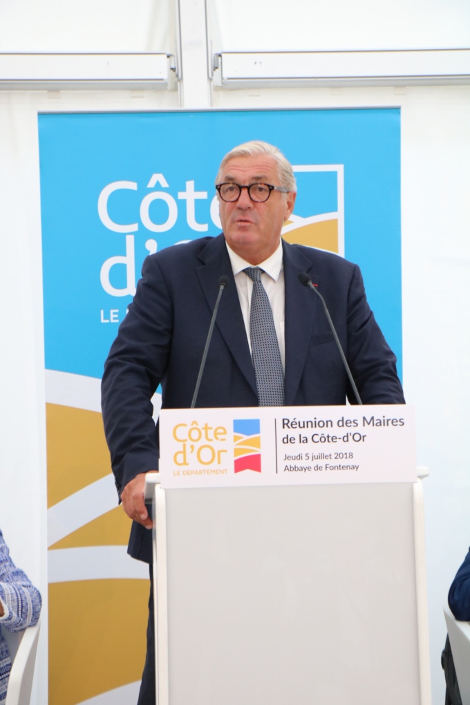 Fran&ccedil;ois SAUVADET, Pr&eacute;sident du Conseil D&eacute;partemental de la C&ocirc;te-d&rsquo;Or