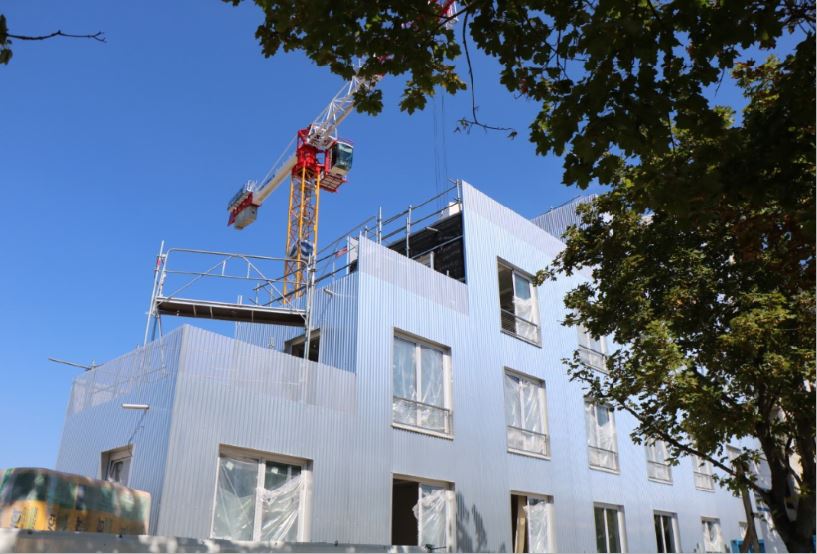 Future r&eacute;sidence locative de Grand Dijon Habitat dans l'Eco-quartier Via Romana