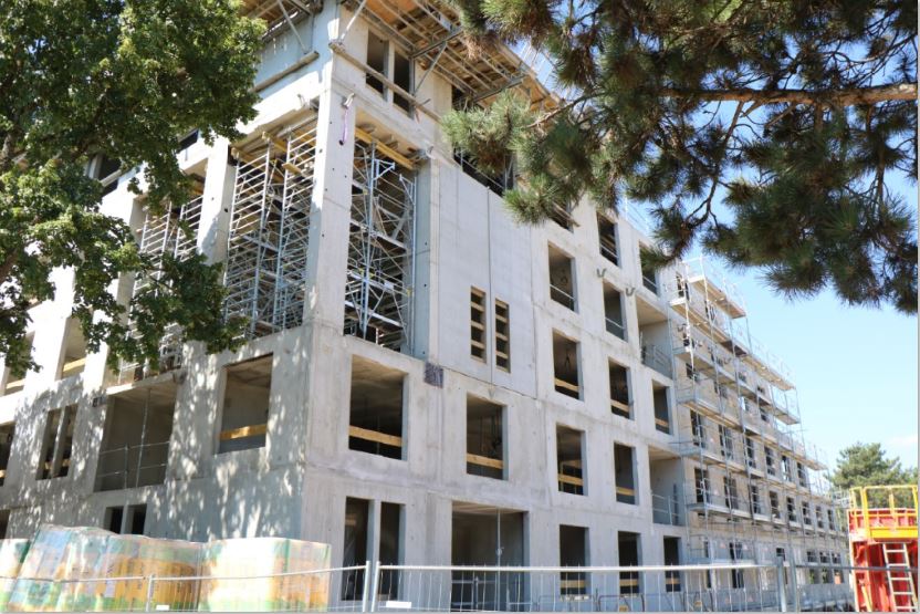 Future r&eacute;sidence locative de Grand Dijon Habitat dans l'Eco-quartier Via Romana