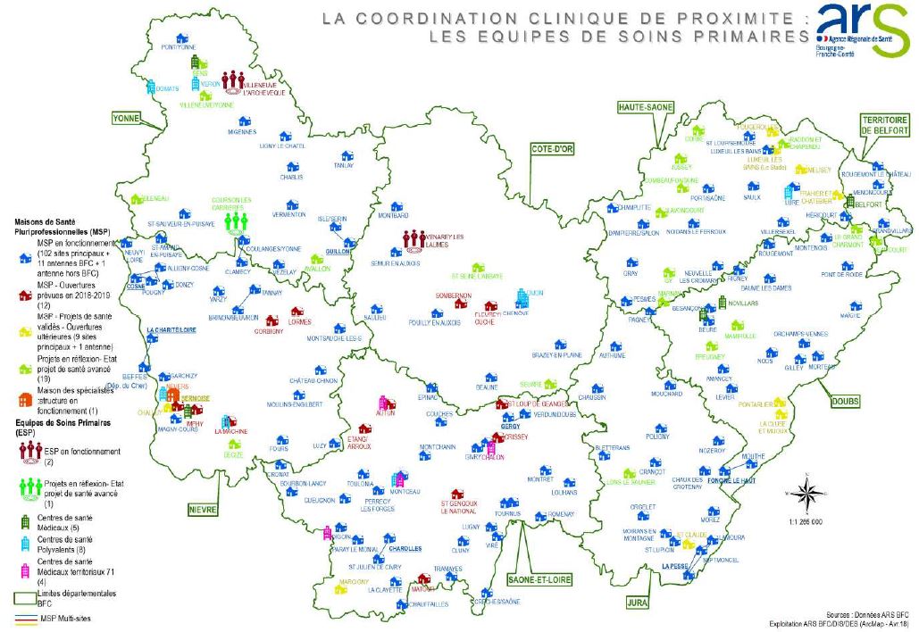 Maisons de sant&eacute; pluri-professionnelles : La centi&egrave;me en Bourgogne-Franche-Comt&eacute; !