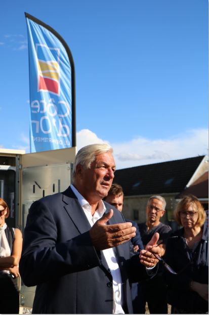 Fran&ccedil;ois Sauvadet, Pr&eacute;sident du Conseil D&eacute;partemental de la C&ocirc;te-d'Or