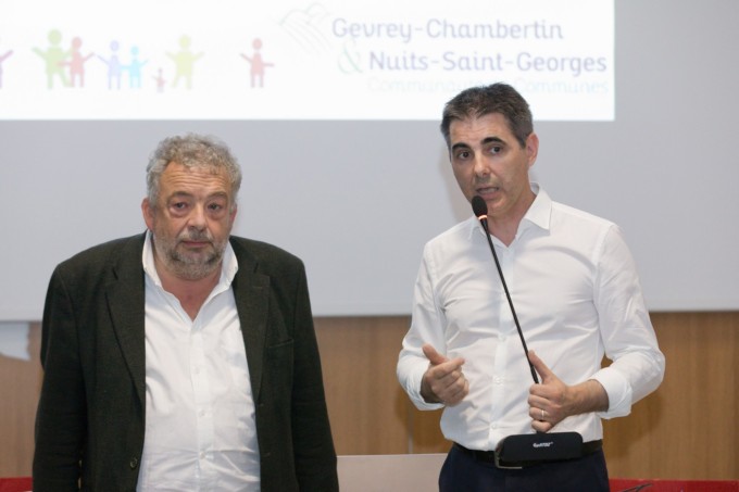Christophe Lucand, pr&eacute;sident de la communaut&eacute; de communes