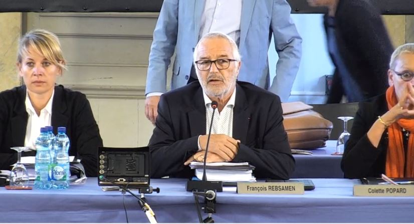 Fran&ccedil;ois REBSAMEN, maire de Dijon et pr&eacute;sident de Dijon m&eacute;tropole, a pr&eacute;sid&eacute; la s&eacute;ance de rentr&eacute;e du conseil municipal de la ville de Dijon
