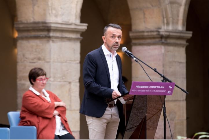 David Liot (directeur des mus&eacute;es de la Ville de Dijon)