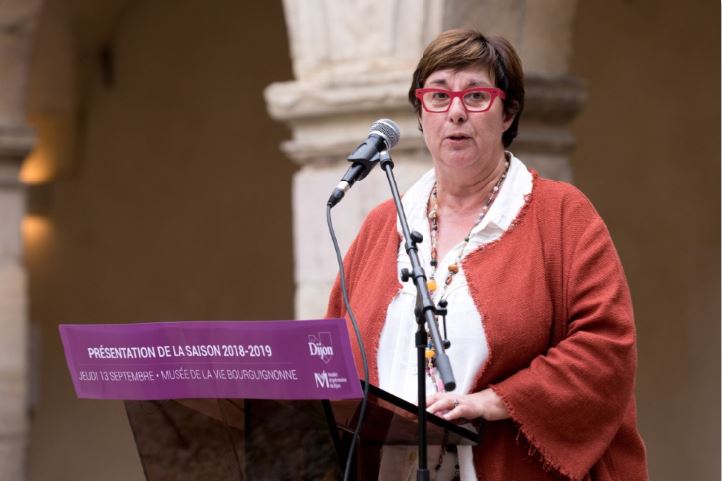 Christine Martin (adjointe au maire de Dijon, d&eacute;l&eacute;gu&eacute;e &agrave; la  Culture, &agrave; l'Animation et aux Festivals)