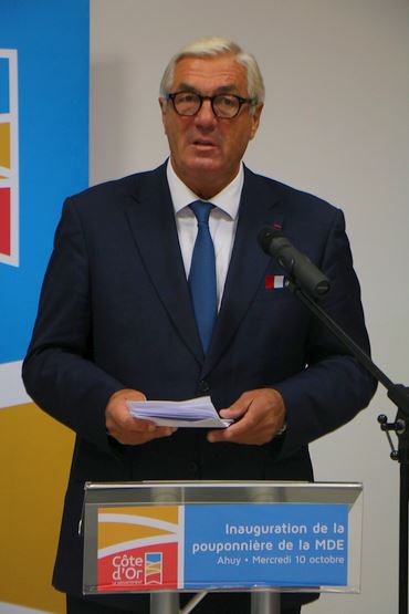 Fran&ccedil;ois Sauvadet, Pr&eacute;sident du Conseil d&eacute;partemental de la C&ocirc;te-d'Or