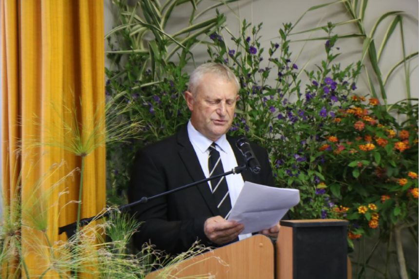 Luc Baudry, Pr&eacute;sident de la Communaut&eacute; de communes des vall&eacute;es de la Tille et de l&rsquo;Ignon.