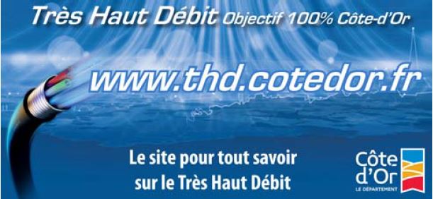 Tr&egrave;s Haut D&eacute;bit C&ocirc;te-d'Or - THD