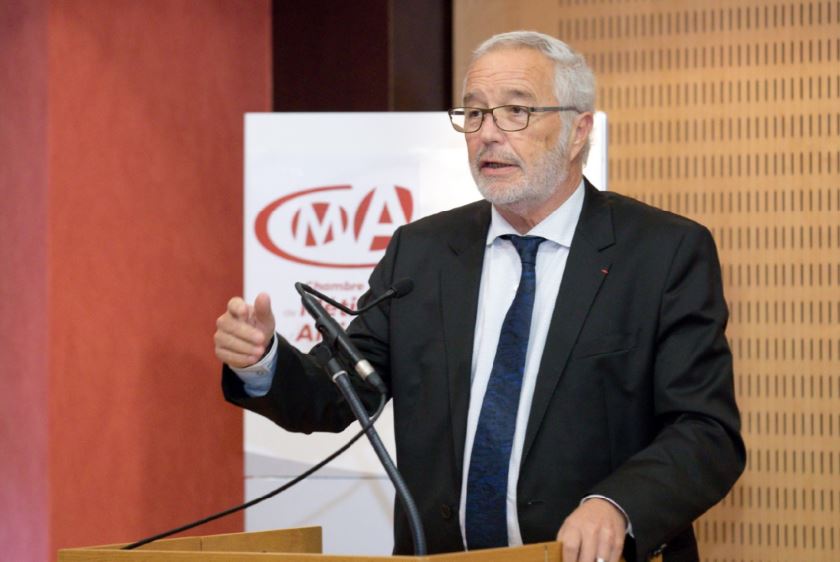 Fran&ccedil;ois Rebsamen, pr&eacute;sident de Dijon m&eacute;tropole