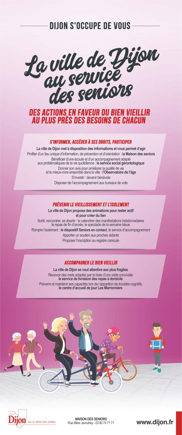 Vieillesse, handicap, isolement... Dijon s'occupe de vous