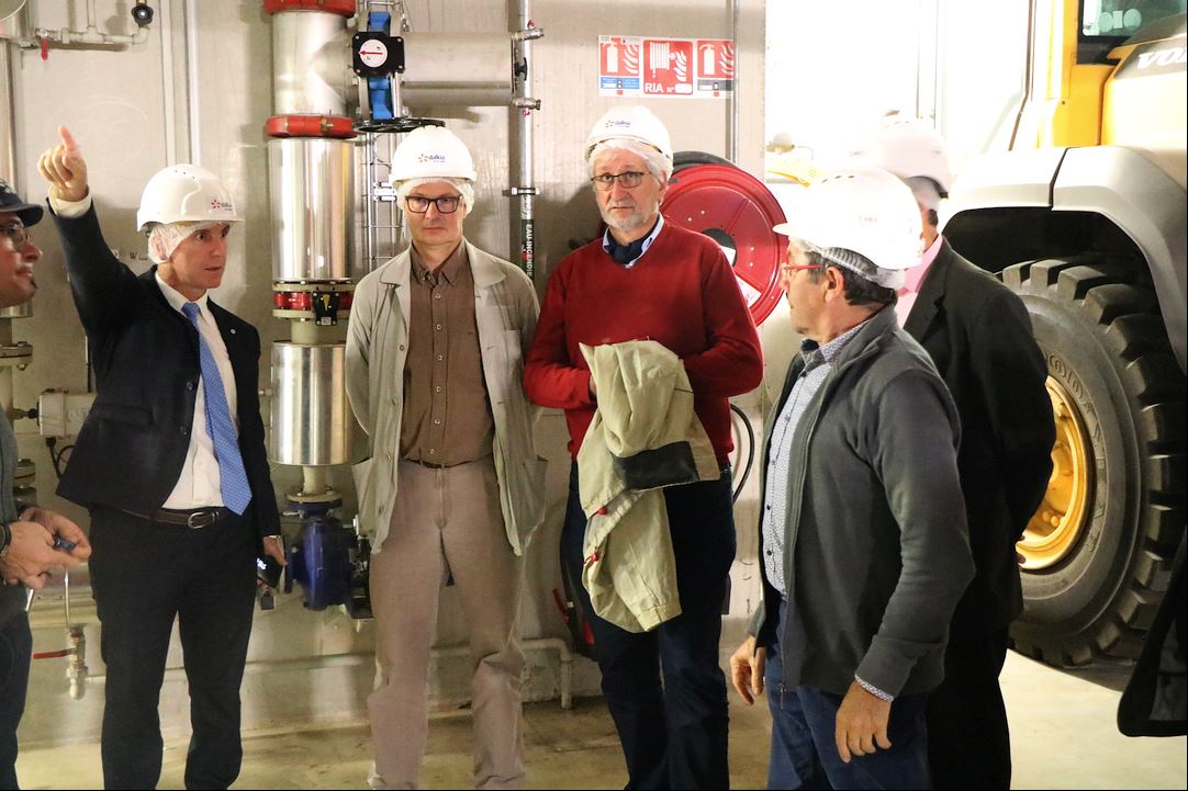 chaufferie biomasse des P&eacute;joces, g&eacute;r&eacute;e par la soci&eacute;t&eacute; Dalkia.