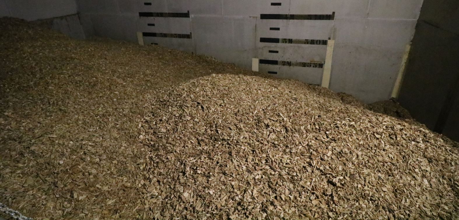 chaufferie biomasse des P&eacute;joces, g&eacute;r&eacute;e par la soci&eacute;t&eacute; Dalkia.