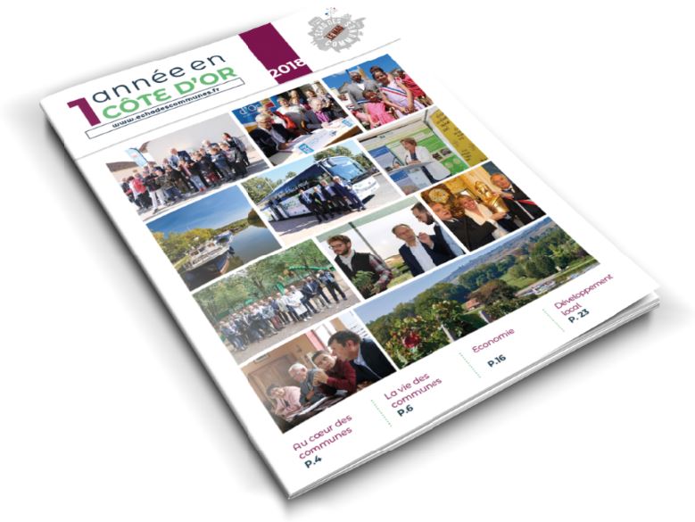 Echo des communes - magazine 1 ann&eacute;e en C&ocirc;te-d'Or