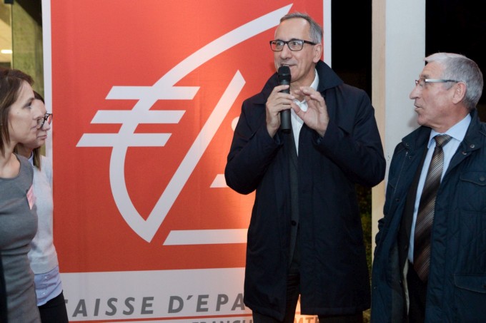 Proximit&eacute; et modernit&eacute; pour l'agence Caisse d'Epargne de Saint-Apollinaire