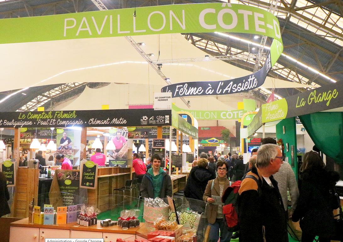 La Ferme C&ocirc;te d'Or &agrave; la Foire de Dijon 