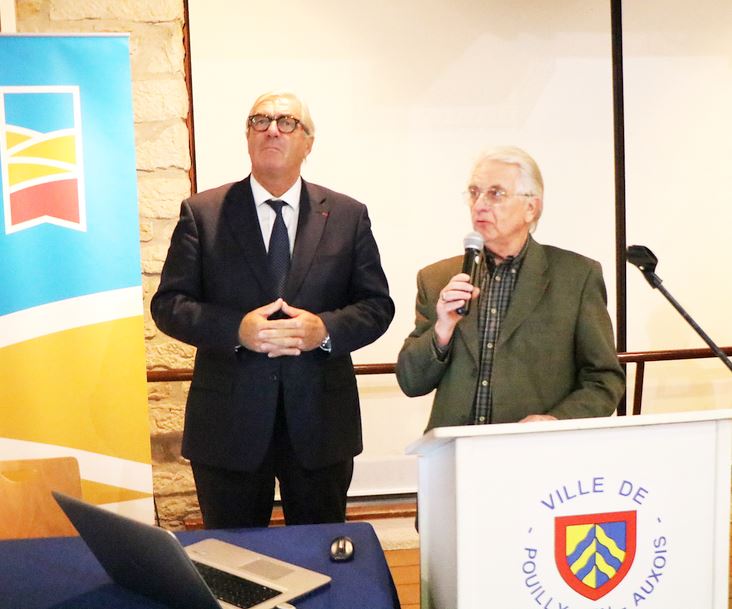 Bernard Milloir, maire de Pouilly-en-Auxois 